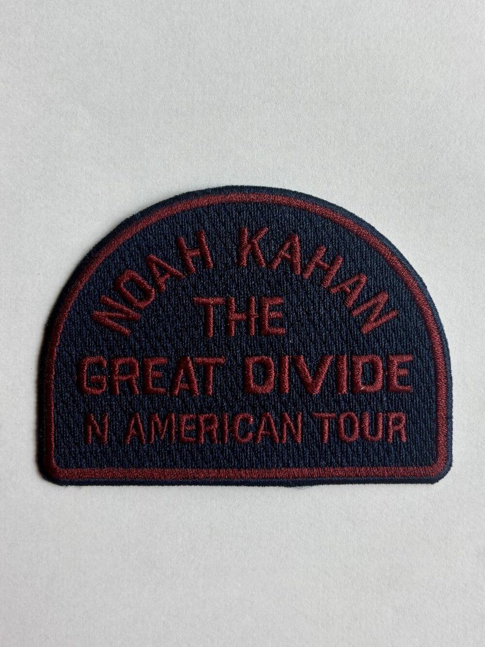 Noah Kahan Official Concert North American Tour Patch 2026 The Great Divide